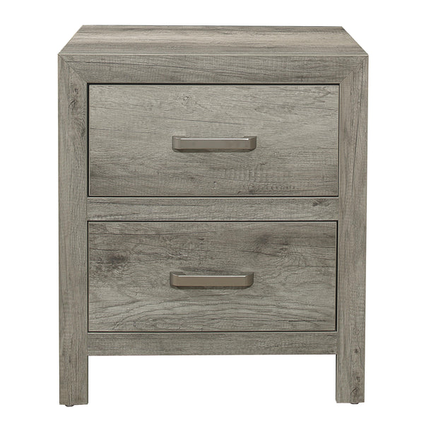 Homelegance Mandan 1910GY-4 Night Stand IMAGE 1