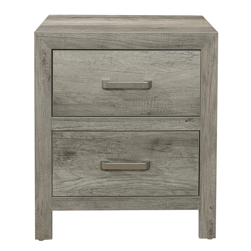Homelegance Mandan 1910GY-4 Night Stand IMAGE 1
