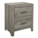 Homelegance Mandan 1910GY-4 Night Stand IMAGE 2