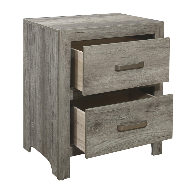 Homelegance Mandan 1910GY-4 Night Stand IMAGE 3