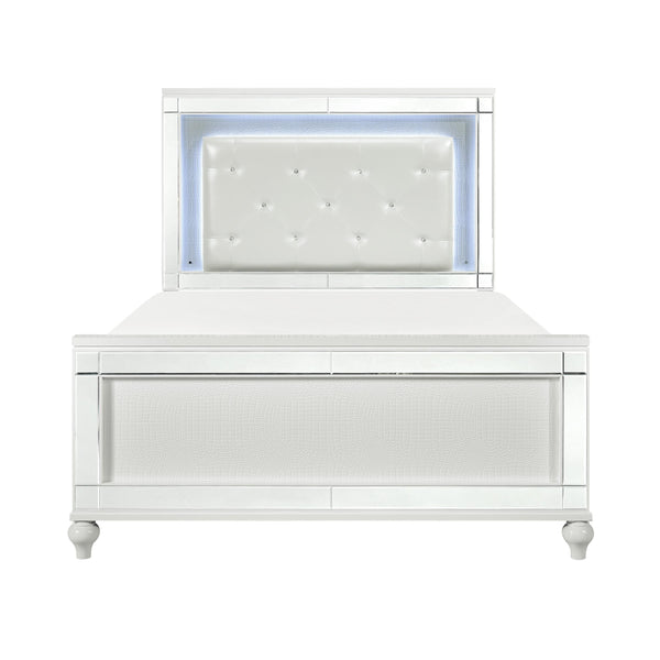 Homelegance Alonza 1845LED-1* Queen Bed, LED Lighting IMAGE 1