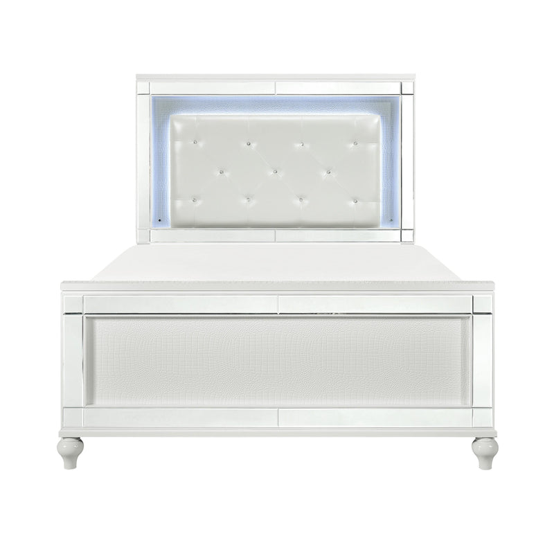 Homelegance Alonza 1845LED-1* Queen Bed, LED Lighting IMAGE 1