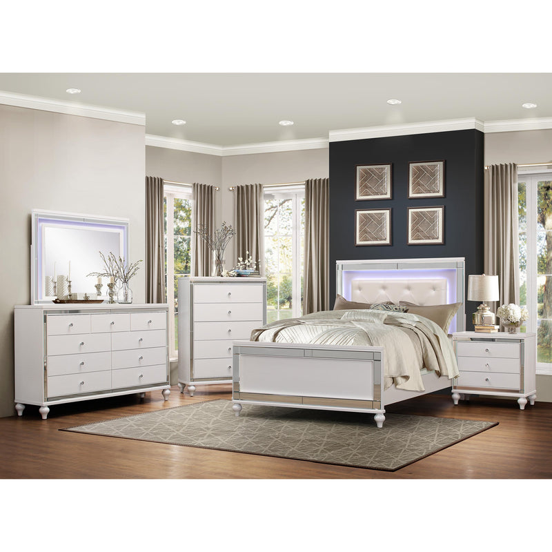 Homelegance Alonza 1845LED-1* Queen Bed, LED Lighting IMAGE 5