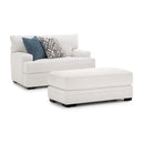 Franklin Rowan Fabric Ottoman 95318 3900-09 IMAGE 2