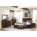 Homelegance Logandale 1559-1* Queen Platform Bed with Footboard Storage IMAGE 6