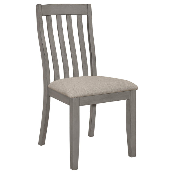 Coaster Furniture Nogales 109812 Wood Dining Side Chair - Coastal Grey IMAGE 1