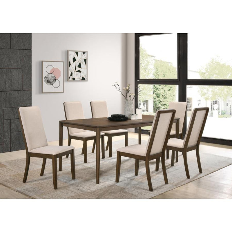 Coaster Furniture Wethersfield 109841 Rectangular 71-inch Wood Dining Table - Walnut IMAGE 7