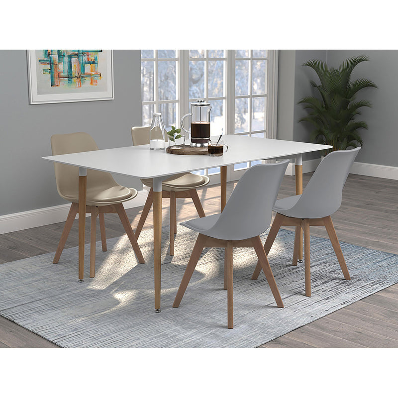 Coaster Furniture Caballo 110132 Polypropylene Dining Side Chair - Grey IMAGE 10