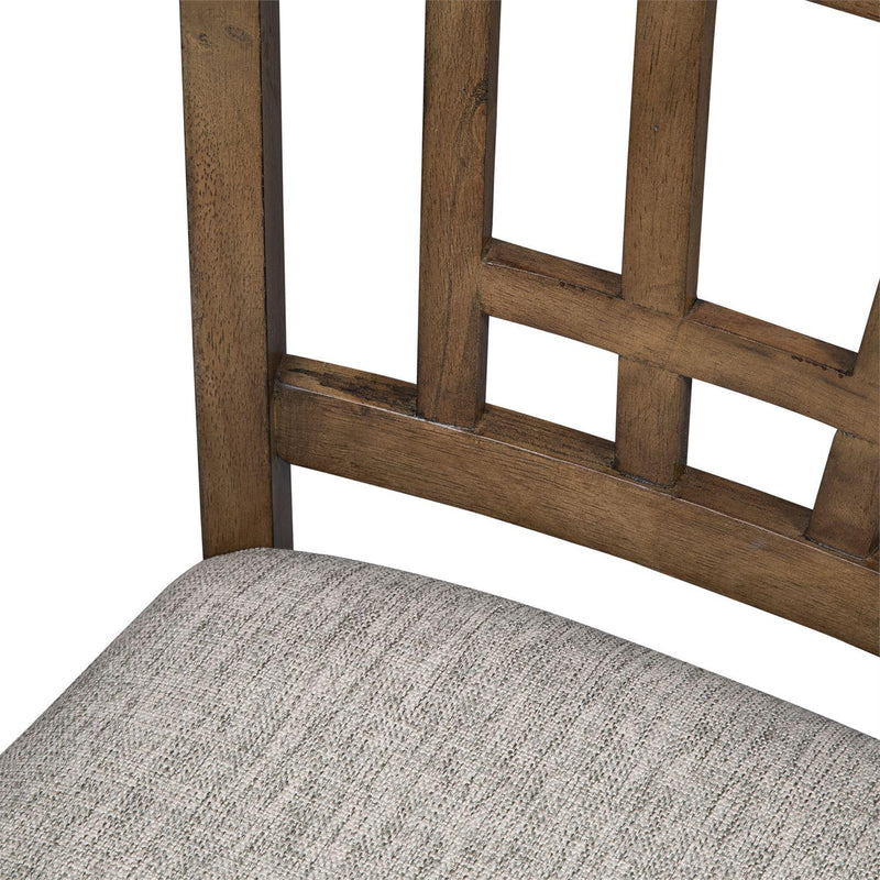  Liberty Furniture Industries Inc. Santa Rosa 227-B920124 24 Inch Lattice Back Counter Chair IMAGE 6