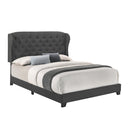 Homelegance King Upholstered Bed SH279KDGR-1 IMAGE 2