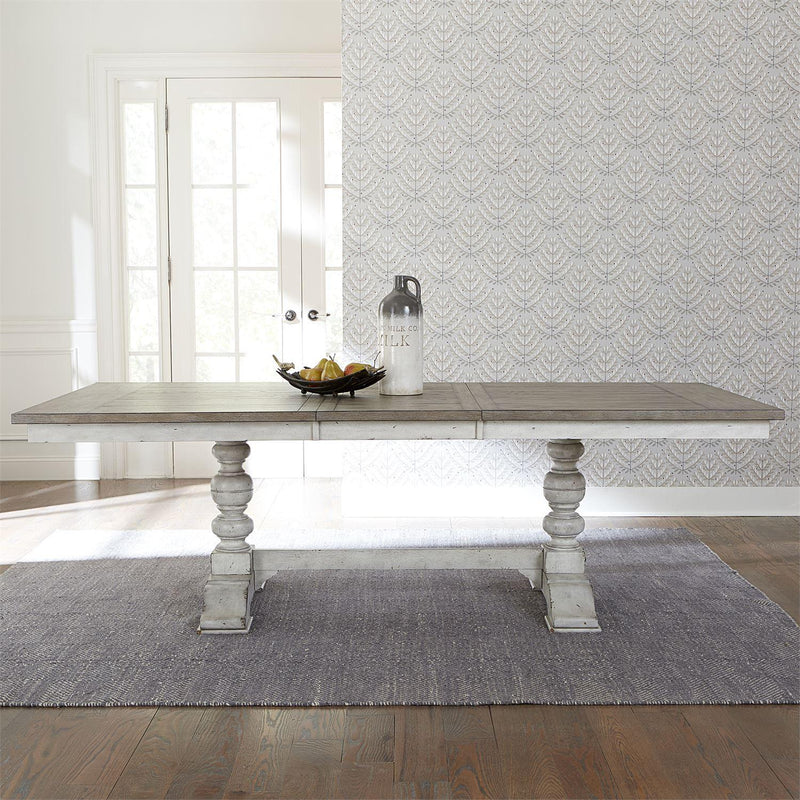  Liberty Furniture Industries Inc. Whitney 661W-CD-TRS Trestle Table IMAGE 1
