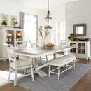  Liberty Furniture Industries Inc. Whitney 661W-CD-TRS Trestle Table IMAGE 4
