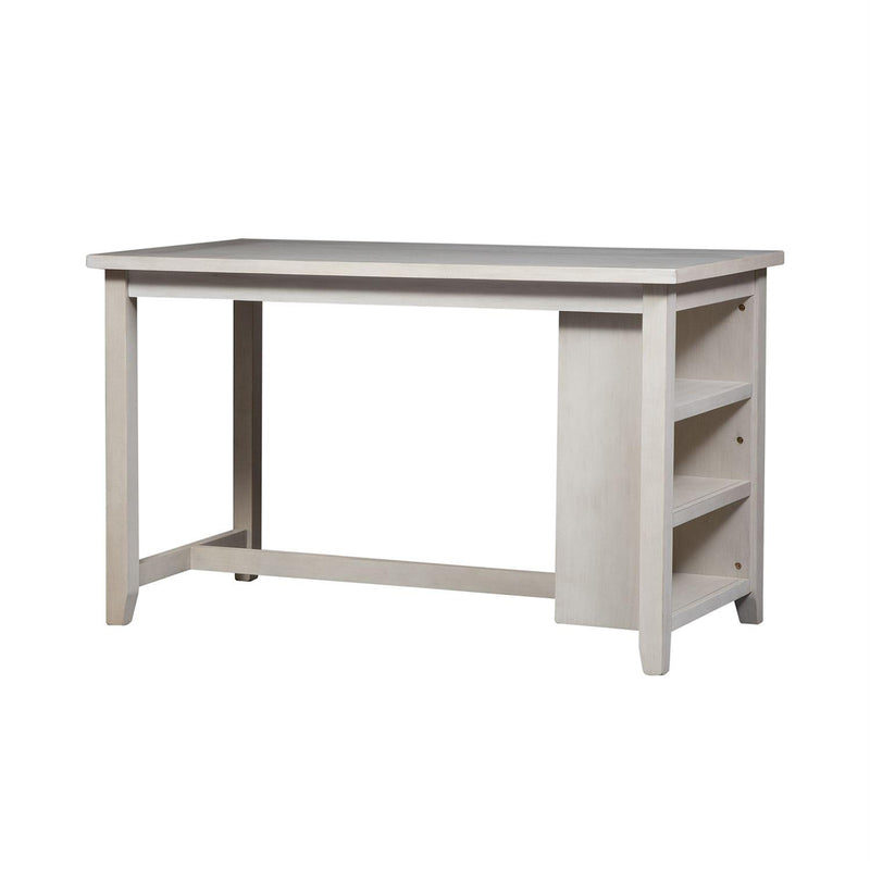  Liberty Furniture Industries Inc. Brook Creek 942W-CD-5CTS 5 Piece Counter Set - White IMAGE 4