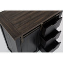 Jofran Madison County 1702-32 Barn Door Accent Cabinet IMAGE 4