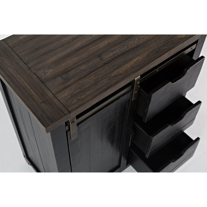 Jofran Madison County 1702-32 Barn Door Accent Cabinet IMAGE 4