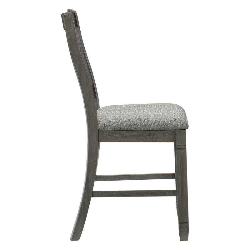 Homelegance Granby 5627GY-24 Counter Height Chair - Grey IMAGE 3