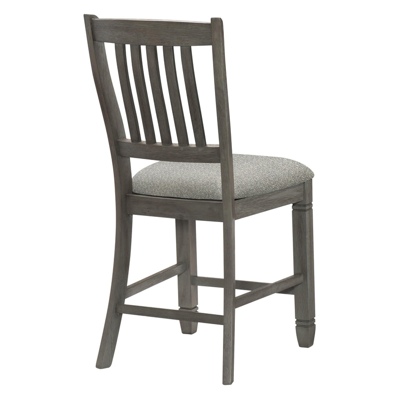 Homelegance Granby 5627GY-24 Counter Height Chair - Grey IMAGE 4