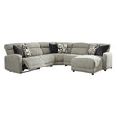 Signature Design by Ashley Colleyville 54405S14 5 pc Power Reclining Sectional with Chaise IMAGE 1