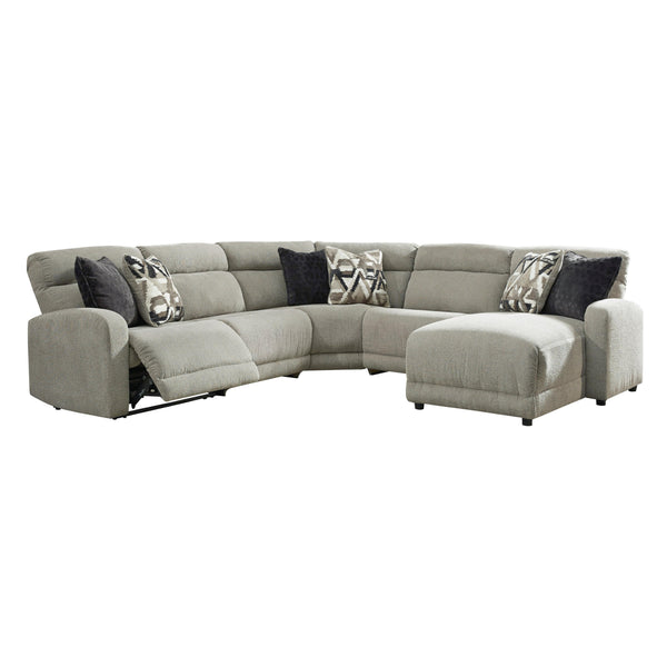 Signature Design by Ashley Colleyville 54405S14 5 pc Power Reclining Sectional with Chaise IMAGE 1
