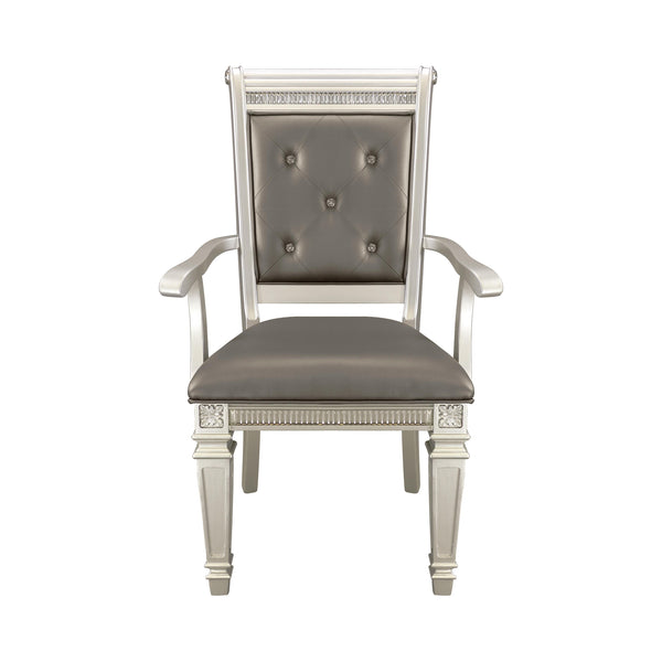 Homelegance Bevelle 1958A Arm Chair - Dark Grey IMAGE 1