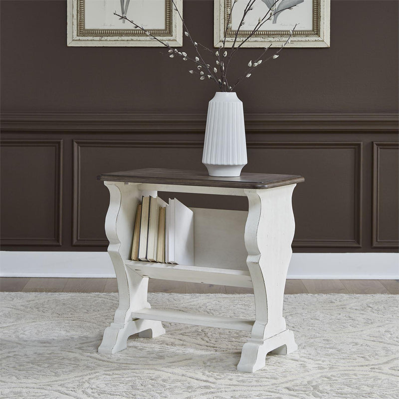  Liberty Furniture Industries Inc. Abbey Road 455W-OT1022 Library Chair Side Table IMAGE 1