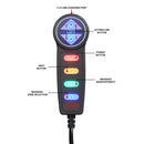 Coaster Furniture Howie 609402P Upholstered Power Lift Massage Chair - Grey IMAGE 14