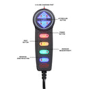 Coaster Furniture Howie 609403P Upholstered Power Lift Massage Chair - Charcoal IMAGE 14