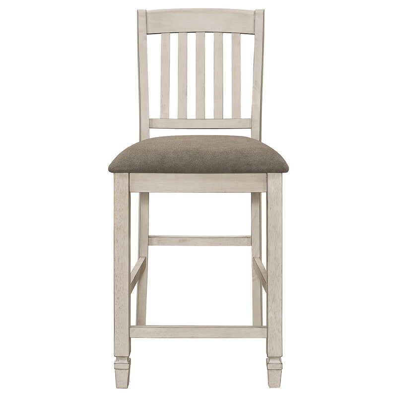 Coaster Furniture Sarasota 192819 Wood Counter Chair - Rustic Cream IMAGE 2