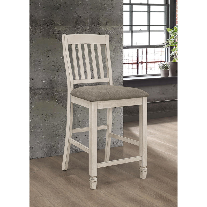 Coaster Furniture Sarasota 192819 Wood Counter Chair - Rustic Cream IMAGE 7