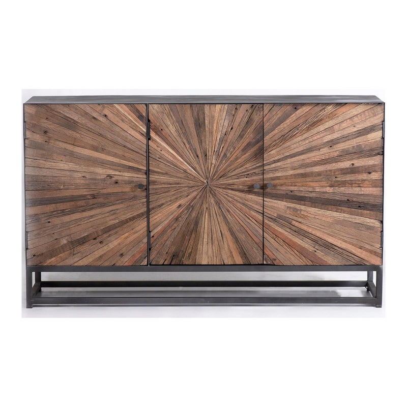 Jofran Astral Plains 1928-59 Reclaimed 3 Door Accent Cabinet IMAGE 1