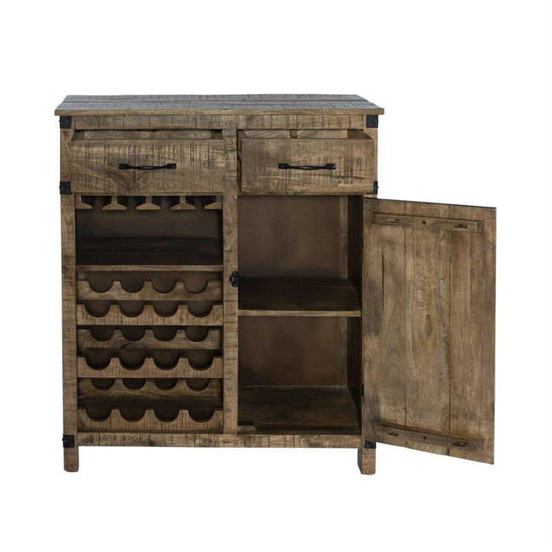  Liberty Furniture Industries Inc. Emerson 2080-AC3742 Wine Accent Cabinet IMAGE 2