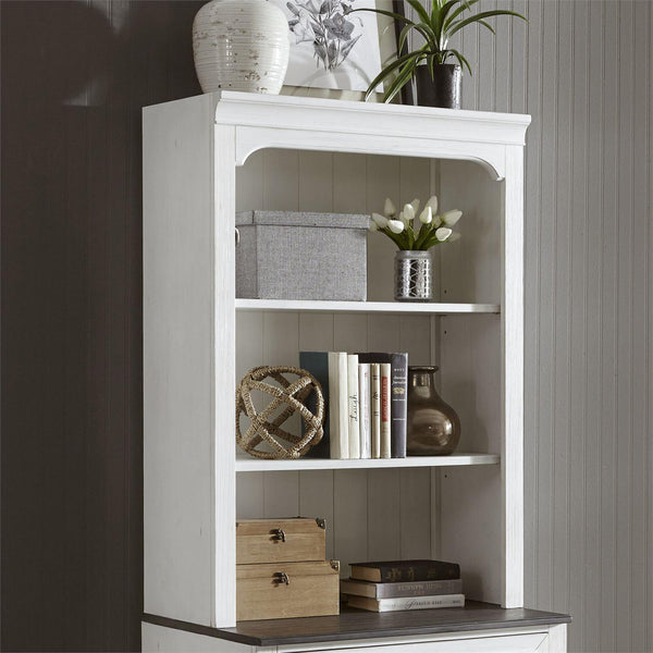  Liberty Furniture Industries Inc. Allyson Park 417-HO135 Bunching Lateral File Hutch IMAGE 1