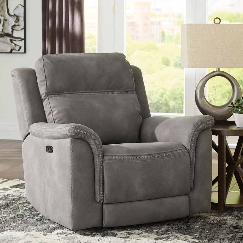 Signature Design by Ashley Next-Gen Durapella 5930113 Power Recliner with Adjustable Headrest IMAGE 6
