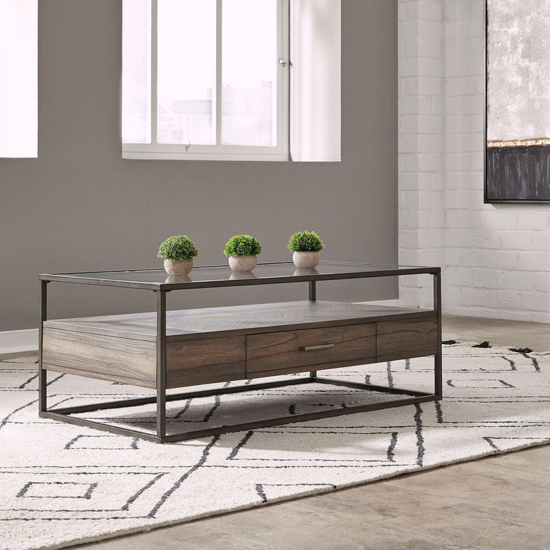  Liberty Furniture Industries Inc. Jamestown 626-OT1011 Rectangular Cocktail Table IMAGE 10