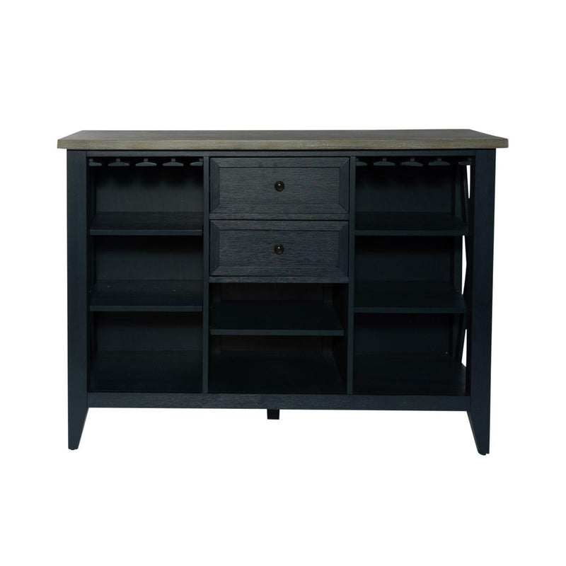  Liberty Furniture Industries Inc. Lakeshore 519NY-SR5640 Server - Navy IMAGE 1