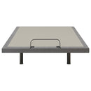 Coaster Furniture Negan 350132KW California King Adjustable Bed Base - Grey and Black IMAGE 3