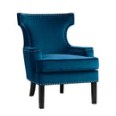 Homelegance Lapis 1190BU-1 Accent Chair - Blue IMAGE 2
