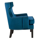 Homelegance Lapis 1190BU-1 Accent Chair - Blue IMAGE 3