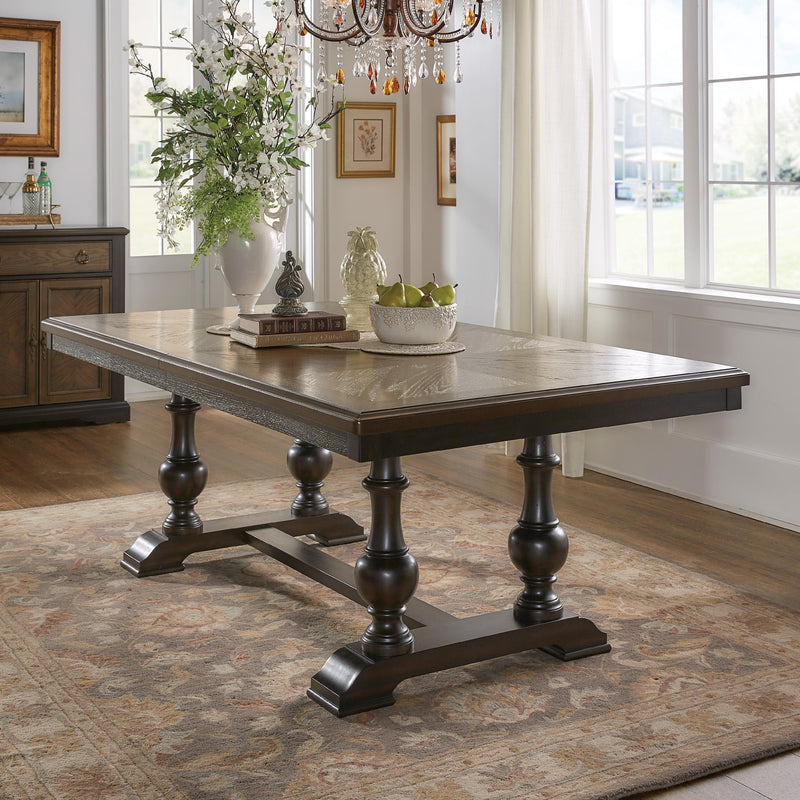 Homelegance Stonington 5703-104* Dining Table IMAGE 6