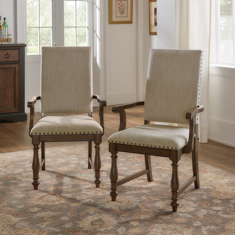 Homelegance Stonington 5703A Arm Chair - Beige IMAGE 5