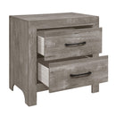 Homelegance Corbin 1534GY-4 Night Stand IMAGE 3