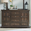  Liberty Furniture Industries Inc. Big Valley 361-BR31 2-Door 6-Drawer Dresser IMAGE 7