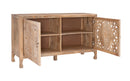 HEIDI NATURAL 2 DOOR CARVED CABINET 20A2083
