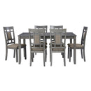  Signature Design by Ashley Jayemyer D368-425 Rectangular Dining Room Table Set IMAGE 2