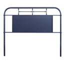  Liberty Furniture Industries Inc. Vintage 179-BR13H-N Queen Metal Headboard - Navy IMAGE 1