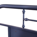  Liberty Furniture Industries Inc. Vintage 179-BR13H-N Queen Metal Headboard - Navy IMAGE 4