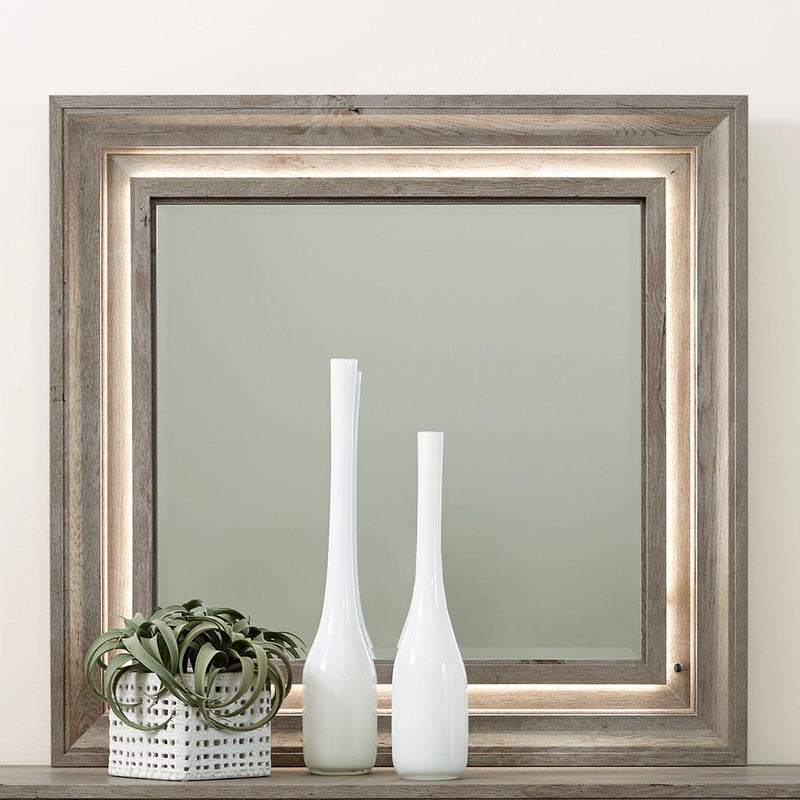  Liberty Furniture Industries Inc. Horizons 272-BR51 Lighted Mirror IMAGE 7