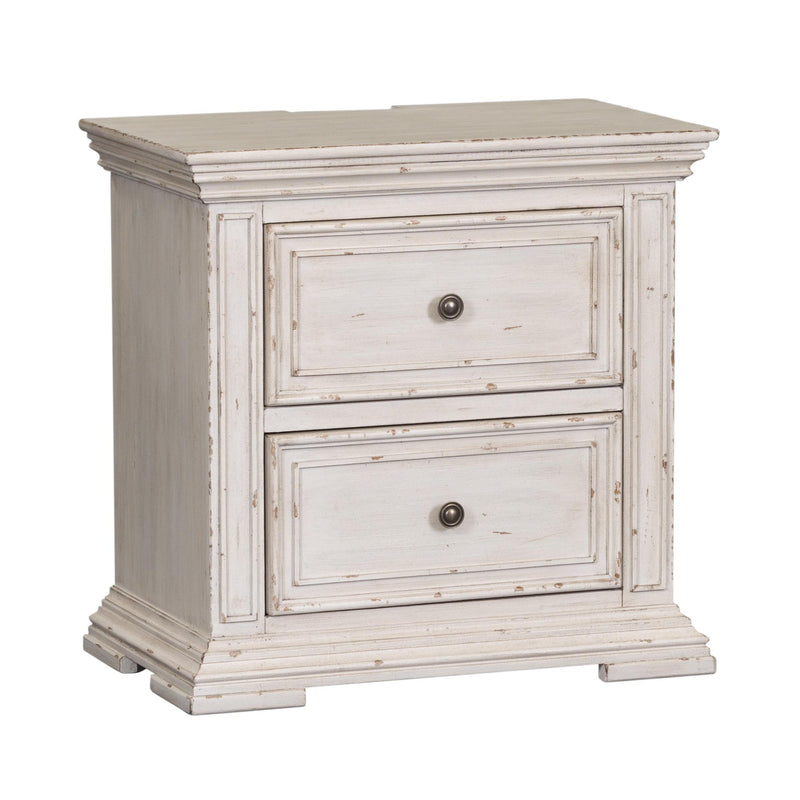  Liberty Furniture Industries Inc. Big Valley 361W-BR62 Bedside Chest w/ Charging Station IMAGE 2