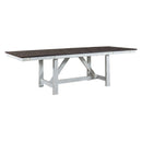  Liberty Furniture Industries Inc. Farmhouse 139WH-T4002 Trestle Table IMAGE 2