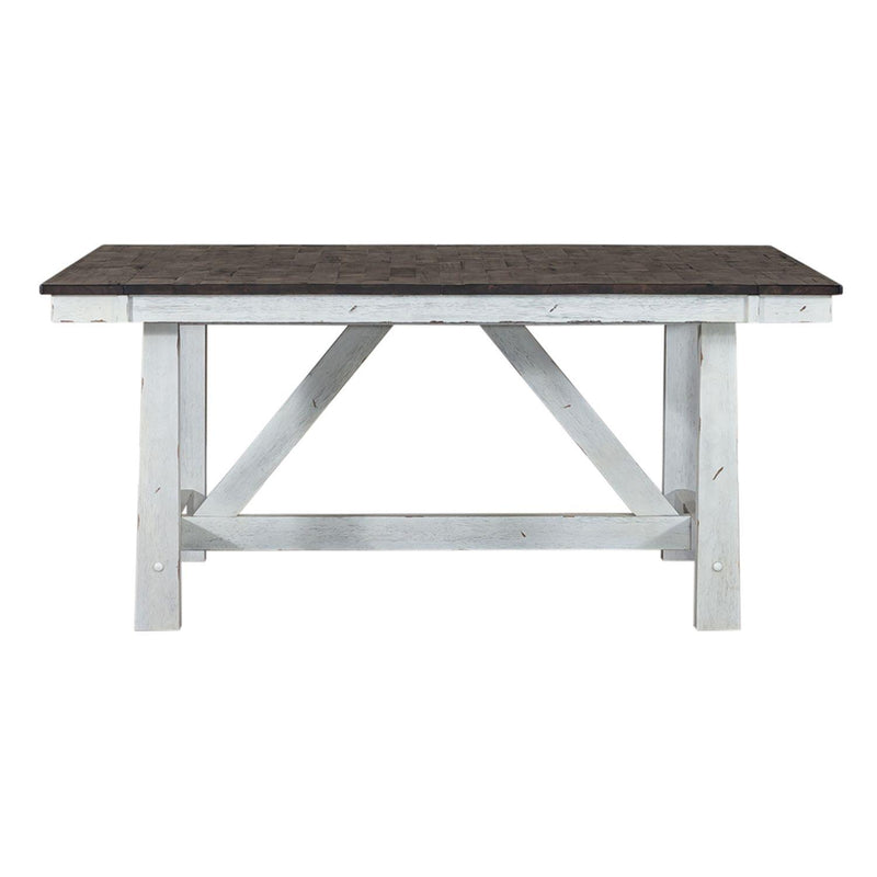  Liberty Furniture Industries Inc. Farmhouse 139WH-T4002 Trestle Table IMAGE 6